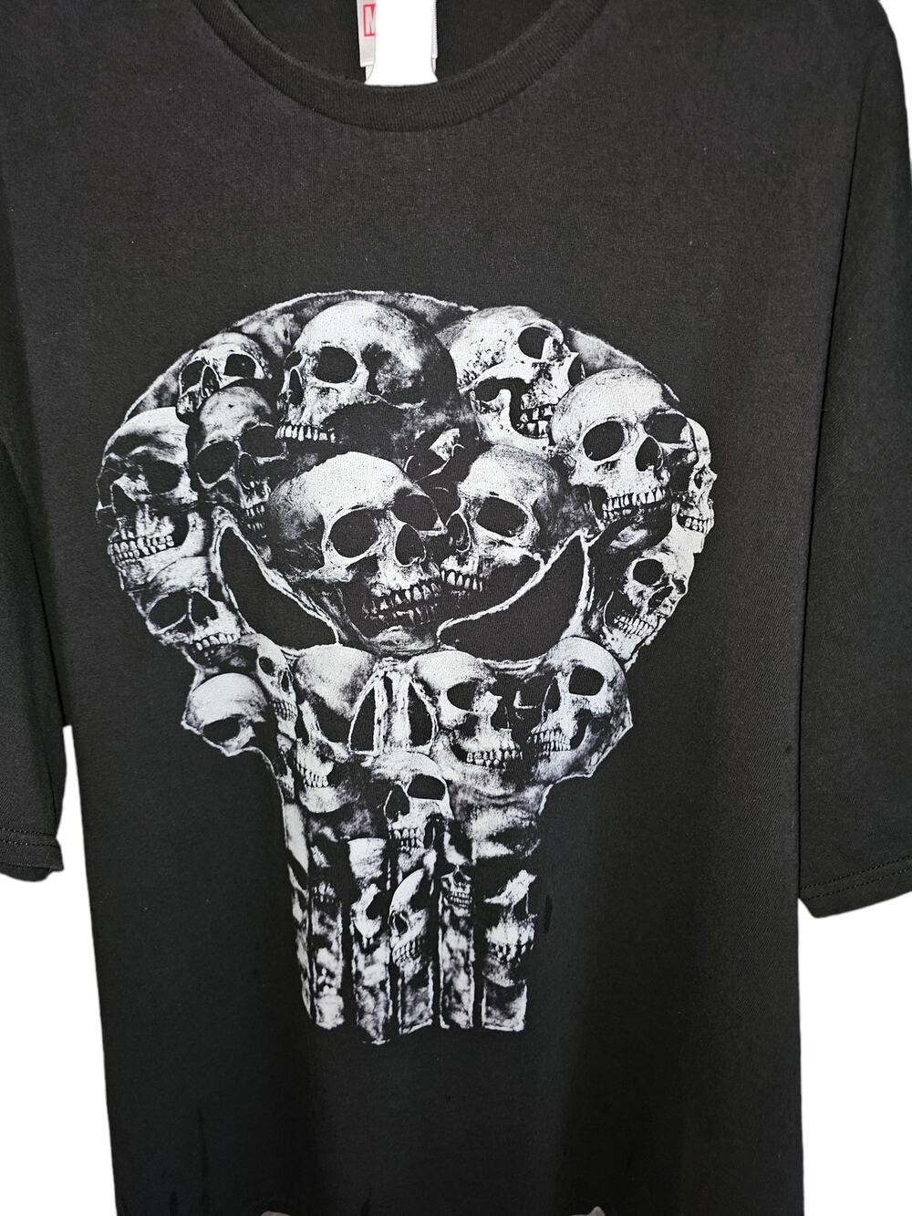 Marvel The Punisher Authentic Skeleton Tee Size 3XL